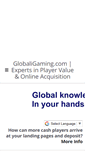 Mobile Screenshot of globaligaming.com